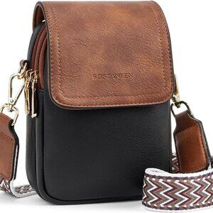 Small Crossbody Bags for Women Cell Phone Purse Leather Wallet Handbags with Car